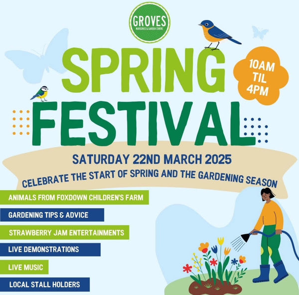 Groves Spring Festival Saturday 22nd of March