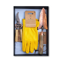 Sherborne Premium Gardening glove, Copper Plated Trowel and Copper Plated Pruners