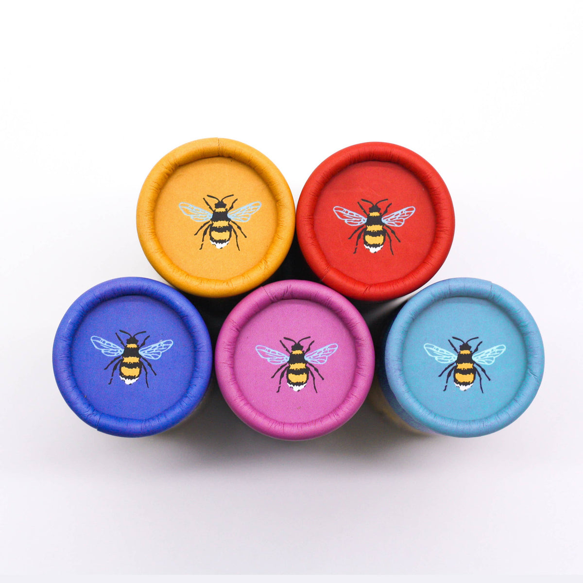 Wildflower Seedball Tubes - Mixed Box - The Noble Badger Ltd
