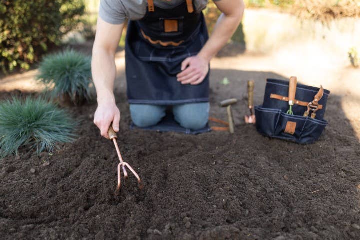 GT120 - Copper Plated Rake - The Noble Badger Ltd